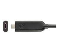 Kramer Electronics CLS-AOCU32/FF-25 câble USB 7,6 m USB 3.2 Gen 2 (3.1 Gen 2) USB C Noir
