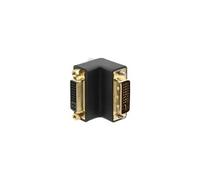 Kramer Electronics DVI-I (F) - DVI-I (M) Noir - Adaptateur pour câble (DVI-I, DVI-I, Male connector/Female connector, Noir)