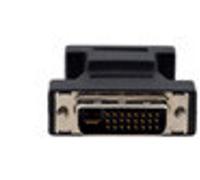 Kramer Electronics DVI (M) - 15-pin HD (F) Noir