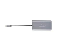 Kramer Electronics KDock-3 Avec fil USB 3.2 Gen 1 (3.1 Gen 1) Type-C Noir, Argent