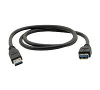 Kramer Electronics USB-A (M) to USB-A (F) 3.0, 0.9m câble USB USB 3.2 Gen 1 (3.1 Gen 1) 0,9 m USB A Noir