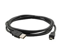 Kramer Electronics USB-A (M) to USB Mini-B 5-pin (M) 2.0, 1.8m câble USB USB 2.0 1,8 m USB A Mini-USB B Noir