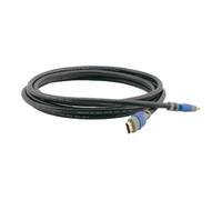 Kramer - High speed - câble HDMI avec Ethernet - HDMI mâle pour HDMI mâle - 3 m - triple blindage - noir - support pour 4K60Hz