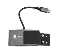 KRAMER KDOCK-1 USB-C HUB MULTIPORT ADAPTER 1 USB 2.0/3.0 (91-00016099)