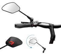 Krampe miroir vélo KF Sport type A serrage extérieur moyen noir