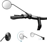 Krampe Rétroviseur vélo KF1 Type D 20° grande fixation extérieure noir