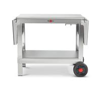 Chariot Plancha inox Plein Air Tablettes Rabattables