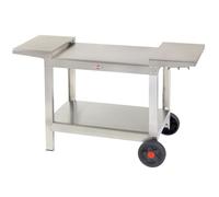 Chariot Plancha inox Plein Air Tablettes Rabattables