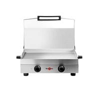 Plancha électrique KRAMPOUZ PFSY2AA-KR inox 2 brûleurs à poser, 54x33 cm