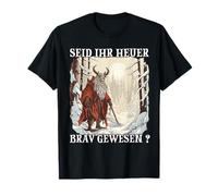 Krampus Arrive | Kramperl | Déguisement Krampus Père Noël T-Shirt