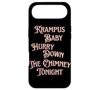 Krampus Baby Hurry Down The Chimney Tonight Dark Humour Noël Coque pour iPhone Air