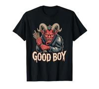 Krampus Bon Garcon Drole Humour Noel Sombre T-Shirt