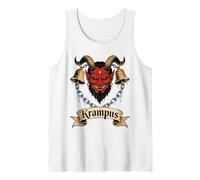 Krampus Cloches de Noël Motif Monstre à Cornes Débardeur