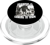 Krampus Démoniaque Père Noël Kramperl T Krampus Run PopSockets PopGrip pour MagSafe