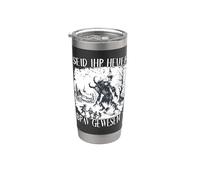 Krampus Perchtenlauf Kramperl T Démon de Noël Krampus Gobelet isotherme en acier inoxydable double paroi