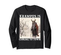 Krampus Père Noël T Figure légendaire Bavaroise Kramperl Manche Longue