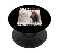 Krampus Père Noël T Figure légendaire Bavaroise Kramperl PopSockets PopGrip Adhésif