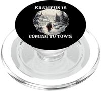 Krampus T | Déguisement Krampus | Le père Noël PopSockets PopGrip pour MagSafe
