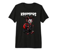 Krampusnacht de Noël Effrayant Mignon bébé Krampus T-Shirt Haut de Gamme