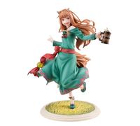 Kranel Holo Wolf and Spice Figurine peinte à l'échelle 1/8 en PVC et ABS 10ème anniversaire Hauteur totale env. 210 mm Base spéciale incluse
