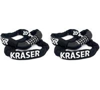 KRASER KR610 Chaine Antivol Vélo avec Code à 5 Chiffres Plus Sécurisée, Maillons en Acier ø8mm Plus Épais et Résistants avec Housse en Nylon Anti-Rayures pour Vélo Trottinette Bike Lock, 100cm