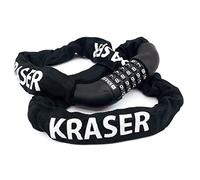 KRASER KR610 Chaine Antivol Vélo avec Code à 5 Chiffres Plus Sécurisée, Maillons en Acier ø8mm Plus Épais et Résistants avec Housse en Nylon Anti-Rayures pour Vélo Trottinette Bike Lock, 100cm