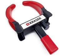 Kraser KR820 Antivol Roue Voiture, N1 Allemagne, Universel Réglable 18-29 cm, Serrure Anti-Perçace Haute Qualité, Sabot Bloque Anti vol pour Auto, Camping Car, Remorque, Caravane Fourgon