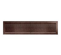 Kratki grille de ventilation grille de cheminée FRESH 17cm x 70cm cuivre