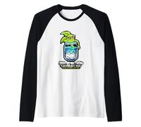 Kratky Method Hydroponics Tee-Shirt éducatif - Racines végétales Manche Raglan
