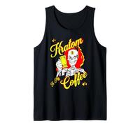 Kratom is My Coffee Exotic Tea Lovers Tête de Mort 3ème œil Débardeur