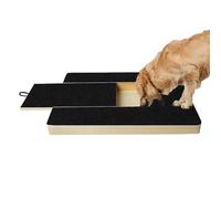 Kratzkokon - Cat Bike | Carton à gratter pour les chats | Grider à griffe extensible pour la planche à gratter des animaux de compagnie en bois | Animaux de compagnie pour chiens, la planche à découpe