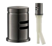 Kraus KAG-1SFSB Écartement d'air pour lave-vaisselle en acier inoxydable noir sans taches