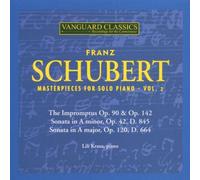 KRAUS LILI (piano) - Impromptus,OP.90 & OP.142-sonate en la Mineur OP.42 d845-sonate en la Majeur OP.120 d.664