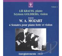 Kraus, Lili - Vol. 2-Plays Mozart Son Pno/VL