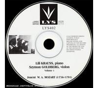 Kraus, Lili - Volume. 1-Plays Mozart Sonata Violin/Pn