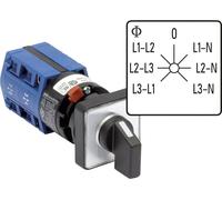 Kraus & Naimer CG4.A007.FS2.F785 Commutateur de voltmètre 10 A gris, noir 1 pc(s)