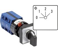Kraus & Naimer CG4.A241.FS2 Commutateur rotatif à galettes 10 A 3 x 60 ° gris, noir 1 pc(s)