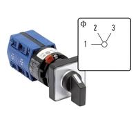 Kraus & Naimer CG4 A250-600 FS2 Interrupteur à marche 10 A 2 x 60° Gris/noir