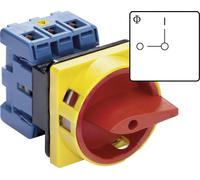 Kraus & Naimer KG100.T203/01.E Interrupteur sectionneur refermable 100 A 1 x 90 ° rouge, jaune 1 pc
