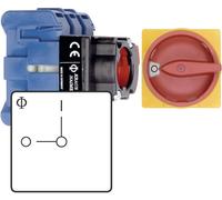 Kraus & Naimer KG20B.T203/01.FT2 Interrupteur sectionneur 25 A 1 x 90 ° rouge, jaune 1 pc(s)