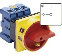 Kraus & Naimer KG64B.T203/01.E Interrupteur sectionneur refermable 63 A 1 x 90 ° rouge, jaune 1 pc(s)