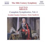 Kraus Symphony Volume 4/Sinf In F D And E Flat by Various Artists [Compact Disc]