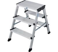 Krause 126030 Marchepied grande largeur 2x3 marches