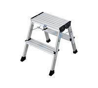 Marche-pied pliable à roulettes alu Krause Rolly