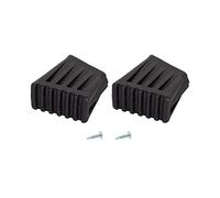 KRAUSE Paire de repose-pieds MONTO 33x20 mm, noir