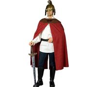 Krause & Sohn Costume de Saint Martin - Cape de luxe divisible avec casque et épée - Saint Martin - Carnaval - Défilé de Martin - Moyen Âge