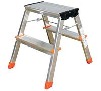 Échelle pliante à 2 marches Krause 130020 Argenté Aluminium