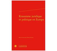 Krausisme Juridique Et Politique En Europe