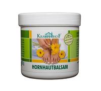 Krauterhof Baume Corps 10436 Corne 250 ml (I2/21) - Réduit les callosités, Hydrate intensément, Agréable senteur - Femme