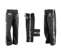 Krav Maga Combat Noir Camouflage Rayure Entraînement Pantalon (Pantalon) - 9oz - Neuf - Noir, 4/170cm